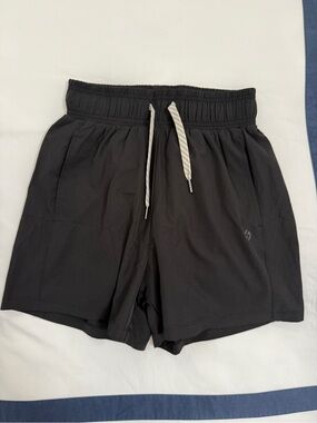 Hodosports Women's 4'' Quick Dry Swim Shorts with Boxer Liner, Size XS, Black